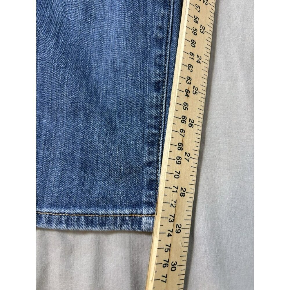 Lucky Brand 121 Slim Straight Jeans Men's 42x32 Blue Medium Wash Comfort - Picture 3 of 11